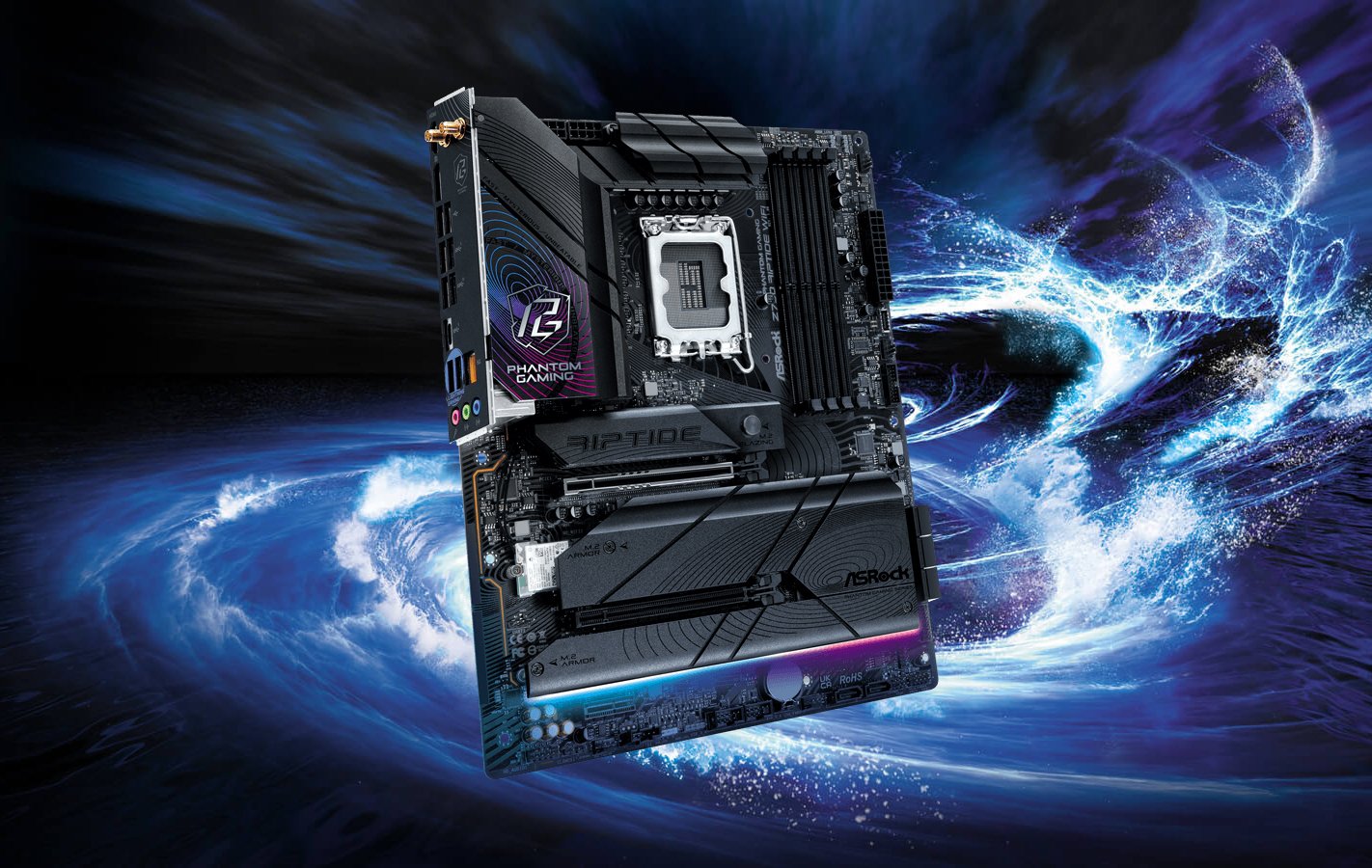 ASRock PHANTOM GAMING Z790 Riptide WiFi Motherboard